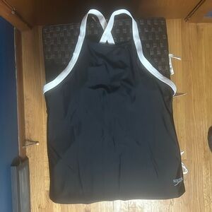 Women’s Small Black Speedo Eco Endurance Swim Top